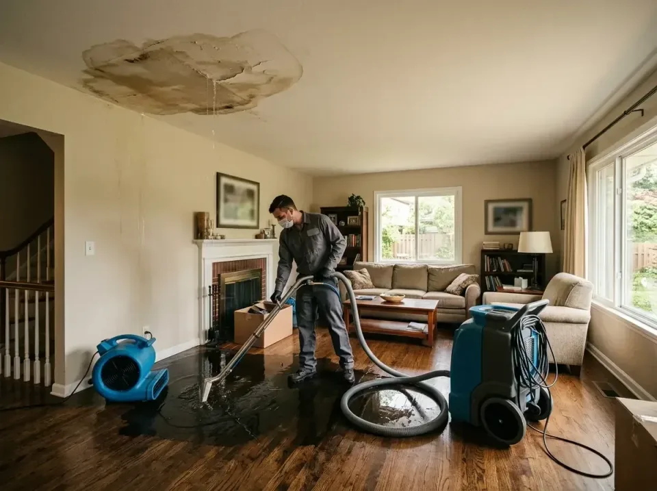 attic-pipe-burst-ceiling-drip-008 — frequently asked questions, Water Damage Restoration & Carpet Care in Clarksville, AR